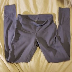 Athleta Silver Blue Leggings